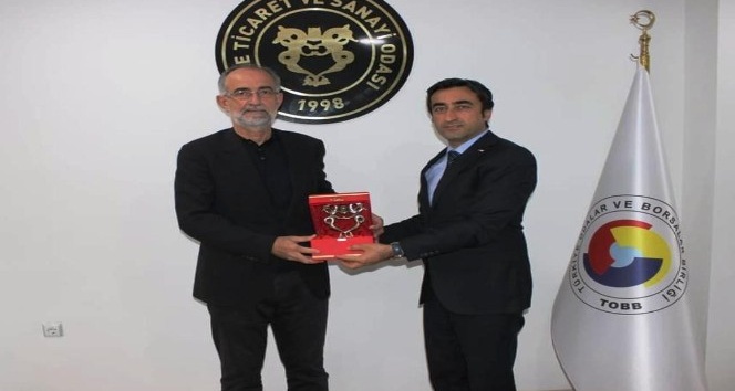 Halk Bankası Yönetim Kurulu Başkanı Özdil, Cizre TSO Başkanı Sevinç ile görüştü