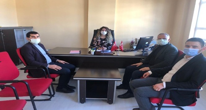 STK temsilcileri, İdil SYDV Müdürü Demir ile görüştü