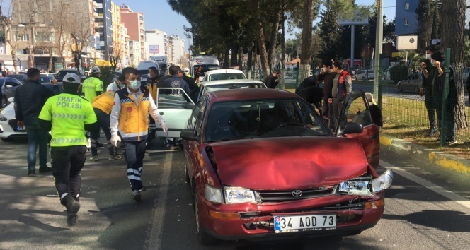 Adıyaman’da zincirleme kaza: 3 Yaralı