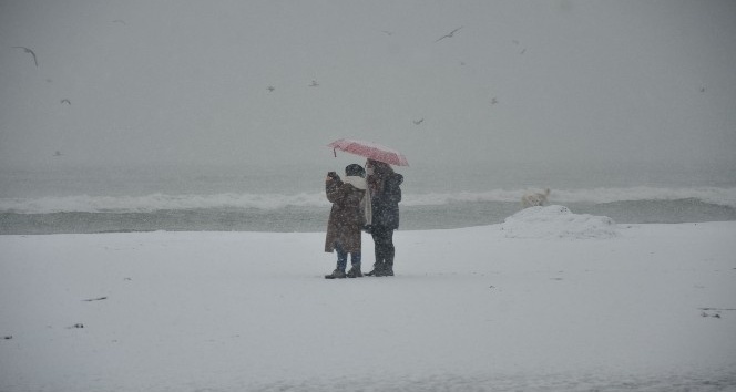 Ordu’da "beyaz örtü" mutluluk getirdi
