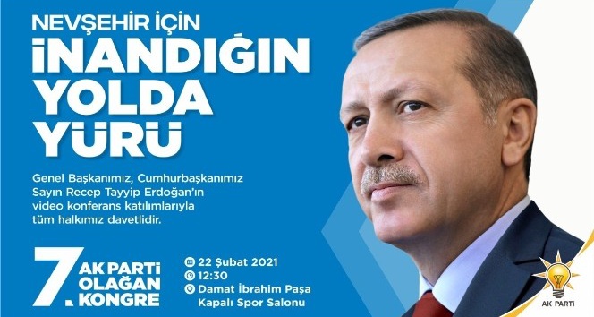 AK Parti İl kongresi 22 Şubat Pazartesi günü yapılacak