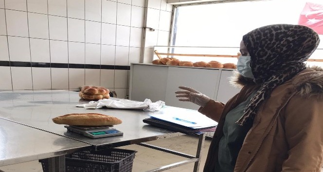 Amasya’da ekmekler ağırlık denetiminden geçti