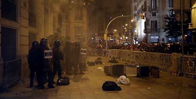 İspanya’da rapçi Hasel protestoları 6’ıncı gününde