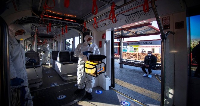 Kayseri Ulaşım A.Ş. koronavirüse yol vermedi