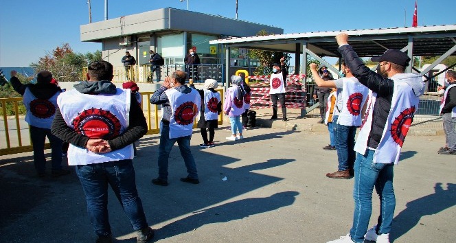 Migros işçileri 50 gündür haklarını aramak için depo önünde direniyor