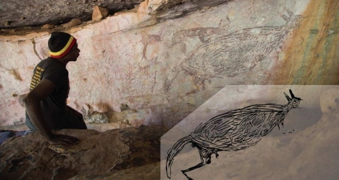 Avustralya&#039;nın en eski kaya çizimi keşfedildi