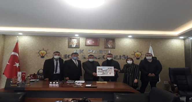 Türk İş Sendikasından AK Parti’ye ziyaret