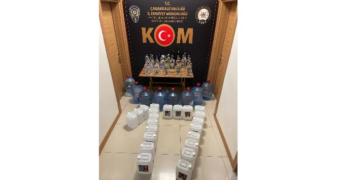 Çanakkale’de sahte içki içen adam komaya girdi