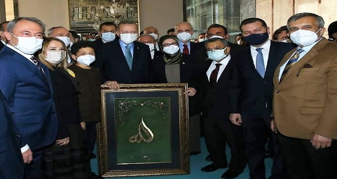 Cumhurbaşkanı Erdoğan, Çoban Şevki ile bir araya geldi