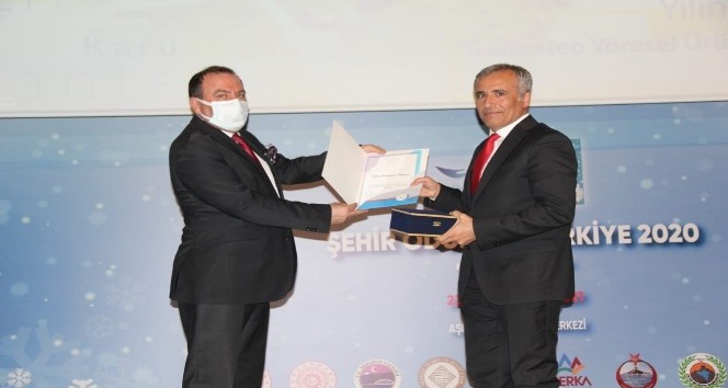 Gaziantep Büyükşehir coğrafi işaretleme alanında ödül aldı