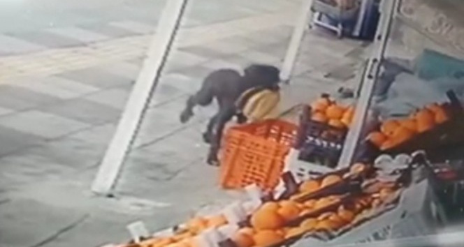 Gerçek güvenlik kamerasında ortaya çıktı