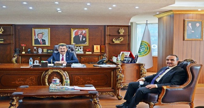 Tarım ve Orman Bakanı Yardımcısı Özkaldı, TÜDKİYEB’i ziyaret etti
