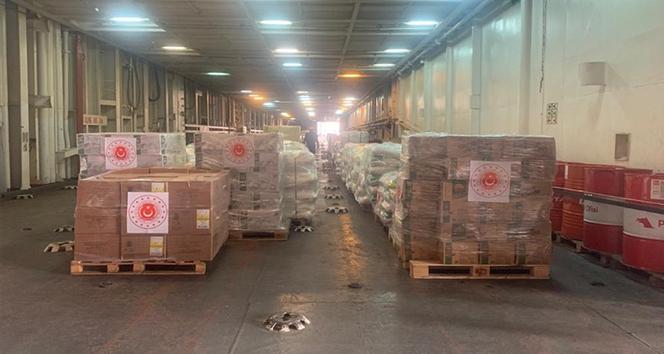 TSK&#039;dan Lübnan Ordusu’na 260 ton gıda ve temizlik ürünü