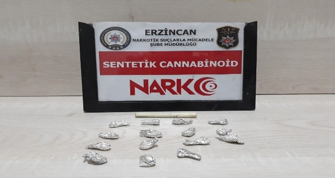 Erzincan’da uyuşturucu satıcısı 3 kişi tutuklandı