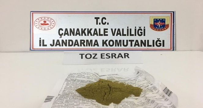 Geyikli’de uyuşturucu operasyonu