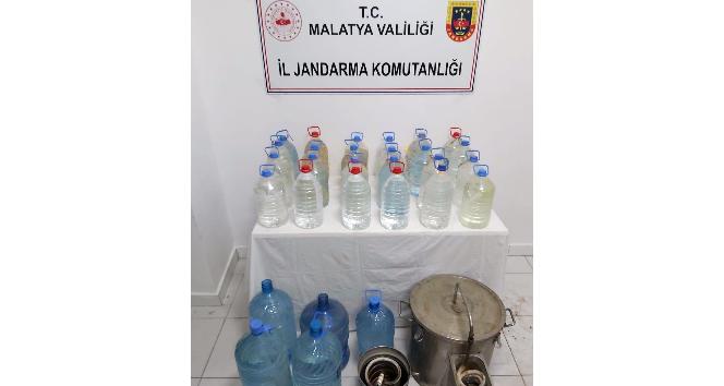 Malatya’da kaçak içki operasyonu