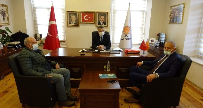 Sanayiciler AK Parti İl Başkanı Mumcu’ya projelerini anlattı