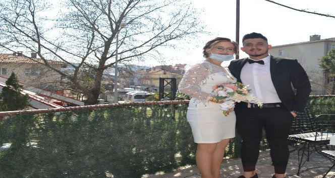 Normalleşme sonrası Çan’da ilk nikah kıyıldı