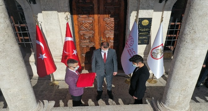 Sivas’ta bayrak teslim töreni düzenlendi