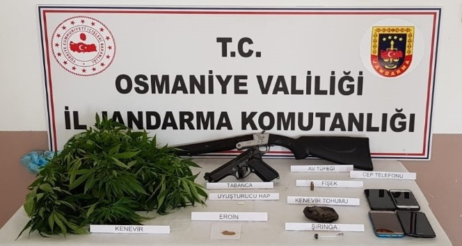 Osmaniye’de uyuşturucu operasyonu: 6 gözaltı