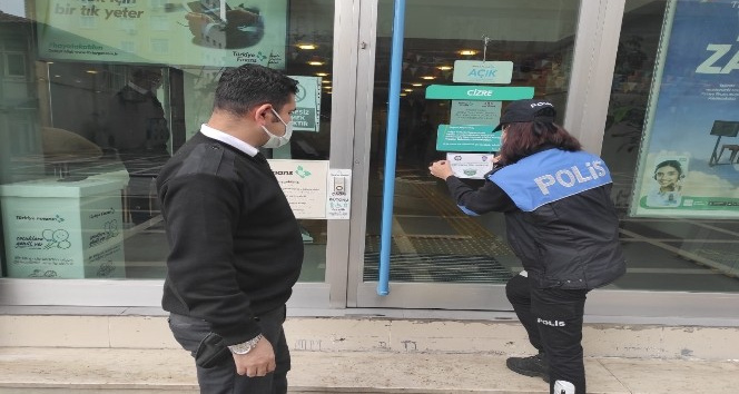 Cizre’de korona virüs denetimi