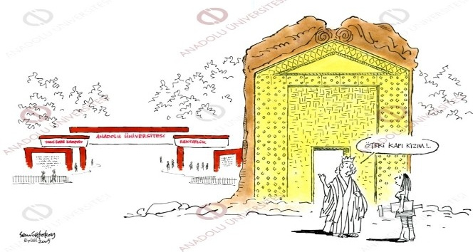 Anadolu Üniversitesi Eğitim Karikatürleri Müzesinden eğitim ve öğretime destek