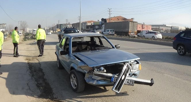 Bursa Ankara yolunda korkutan kaza