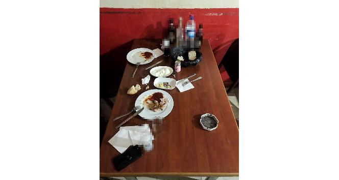 Edirne İçki ve kumar baskını 69 bin TL ceza kesildi