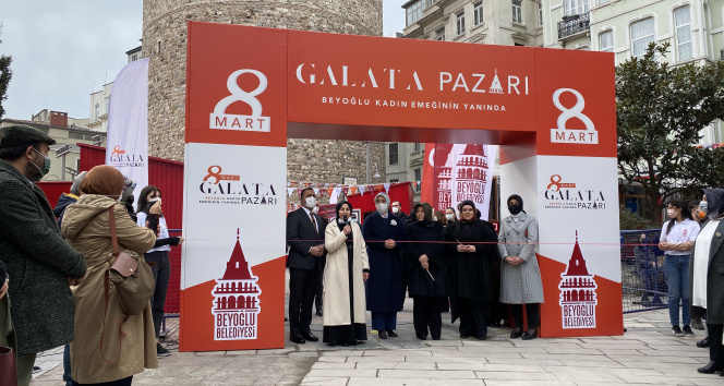 Beyoğlu’nun girişimci kadınları 8 Mart Galata Pazarı’nda buluştu