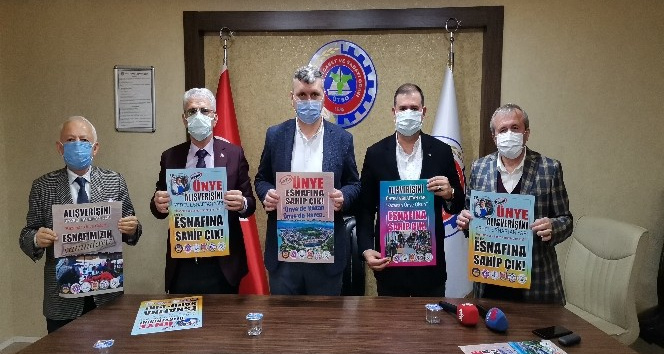 "Alışverişini Ünyeli Esnaftan Yap, Esnafına Sahip Çık” kampanyası