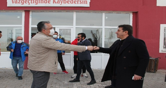 Nevşehir Belediye Başkanı Savran Nevşehir Belediyespor’u ziyaret etti