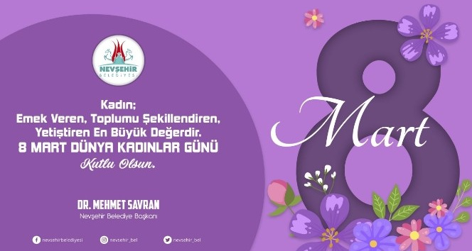 Başkan Savran’ın 8 Mart Dünya Kadınlar Günü mesajı