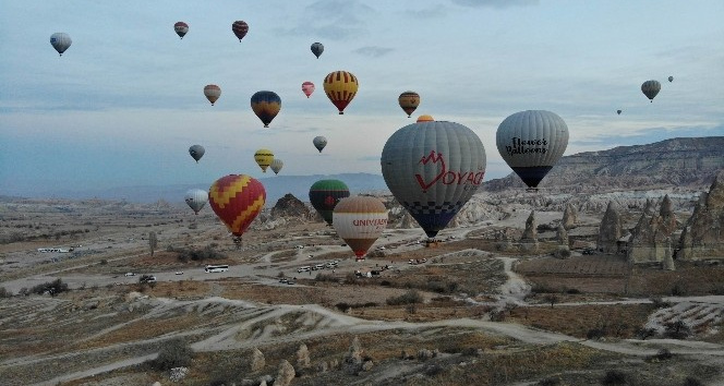 Kapadokya’da balon turları 3 gündür yapılamıyor