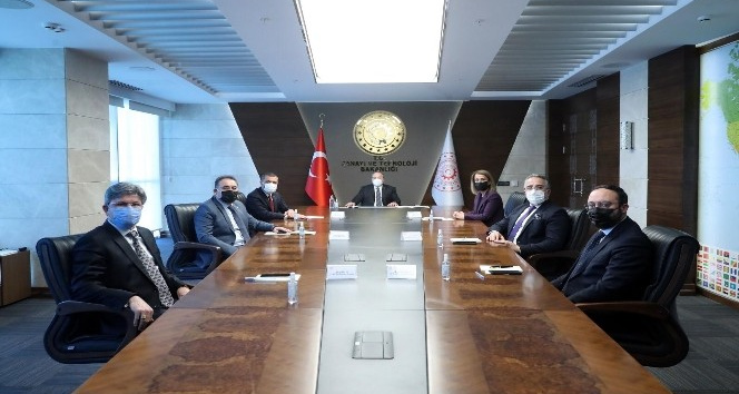 Nevşehir heyetinden Bakan Varank’a ziyaret