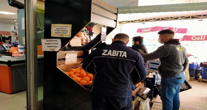 Marketlerde etiket ve tarihi geçmiş ürün denetimi yaptı