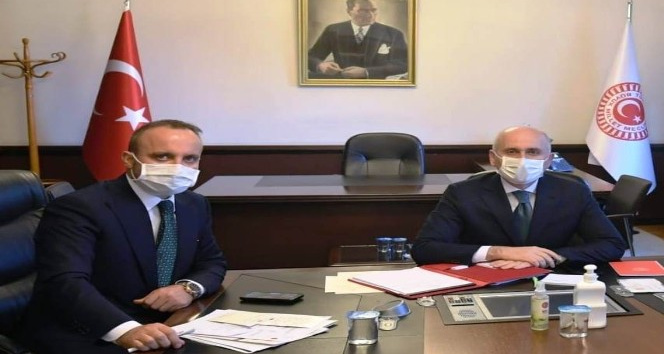 Turan, Bakan Karaismailoğlu ile bir araya geldi