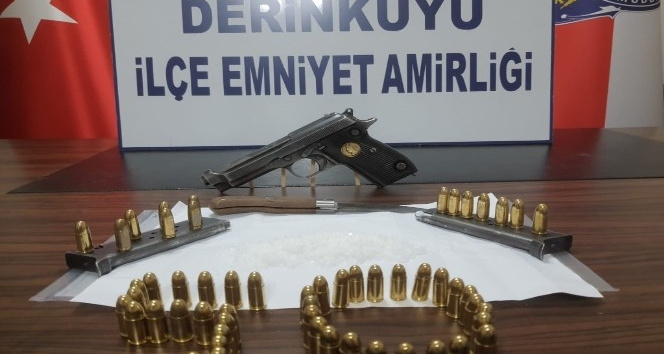 Derinkuyu’da uyuşturucu ticaretinden 1 kişi tutuklandı