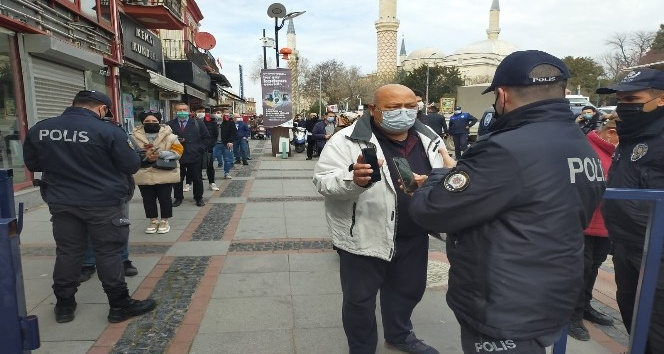 Alarm verilen Edirne’de, HES kodu olmayan çarşı ve caddelere giremeyecek