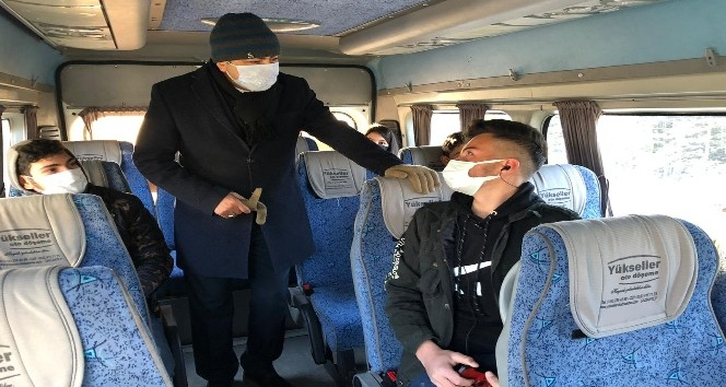 Akdağmadeni’nde Servis Araçları Denetlendi