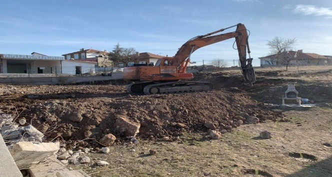Keskin’de yeni itfaiye hizmet binası için çalışmalar başladı