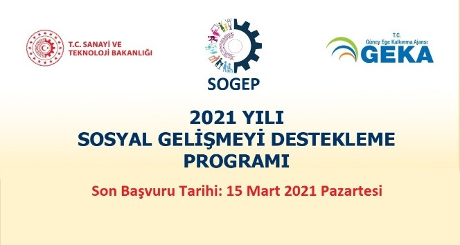 GEKA, Sosyal Gelişmeyi Destekleme Programı için 15 Mart’a kadar proje önerileri bekliyor