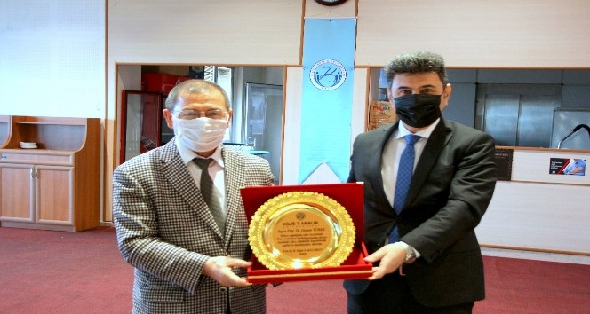 Prof. Dr. Osman Türer üniversiteye veda etti