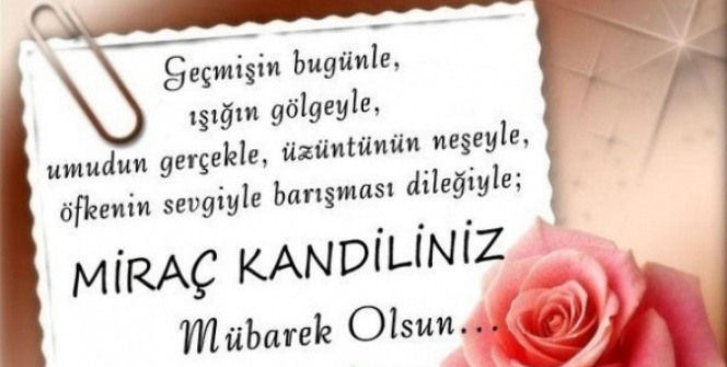 10 Mart Miraç Kandili resimli mesajları | En güzel Miraç kandili mesajları | Miraç kandili için resimli görseller