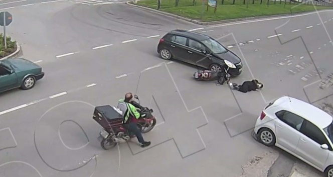 Ordu’daki trafik kazaları kameralarda