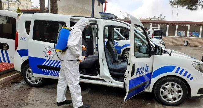 Kilis’te dezenfekte çalışmaları sürüyor