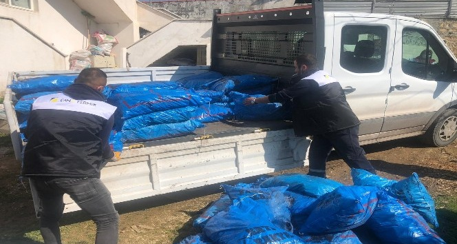 Çanakkale’de şehit ve gazi ailelerine kömür yardımı