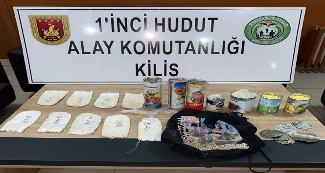 Sınırda uyuşturucu operasyonu