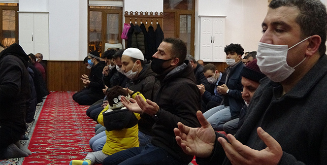 Miraç Kandili tüm yurtta dualarla idrak edildi