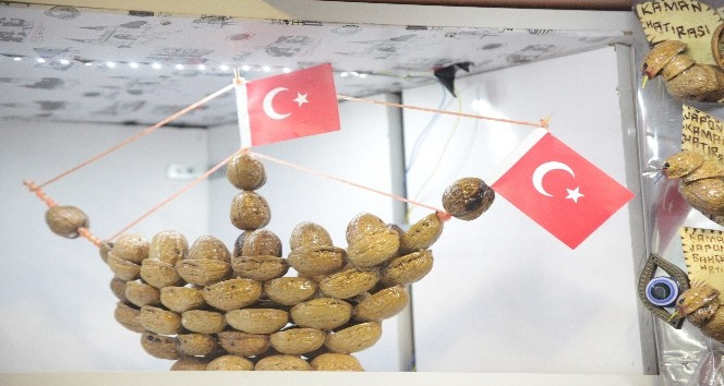 Ceviz kabukları geçim kaynağı oldu