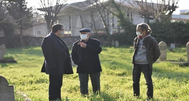 Çan Belediyesi tarihi mezarlığı açık havuz kent kütüphanesine dönüştürmek için proje hazırladı